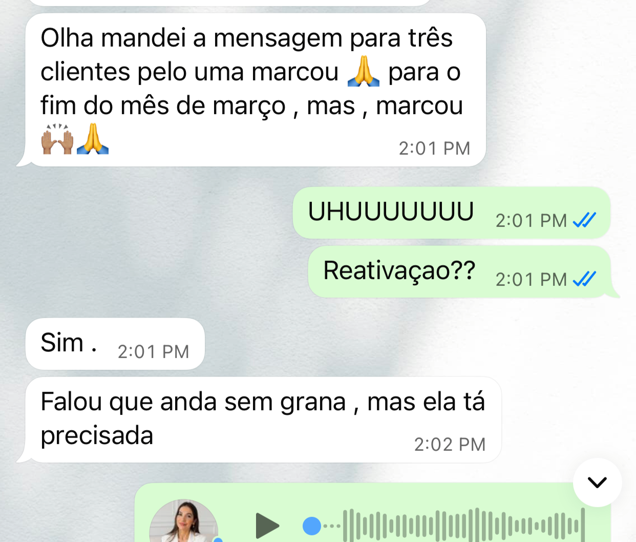 Depoimento de cliente