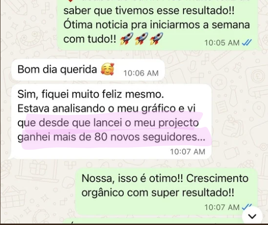 Depoimento de cliente