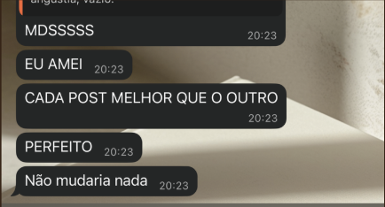 Depoimento de cliente